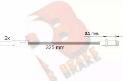 R BRAKE 610184rb -